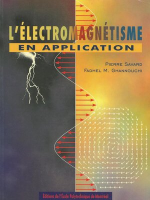 cover image of Électromagnétisme en application (L')